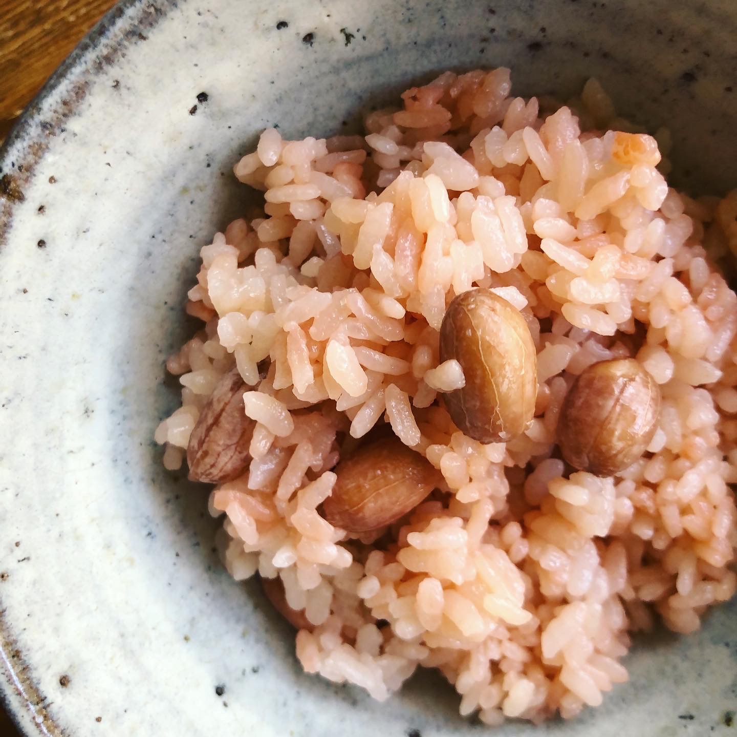 落花生のご飯