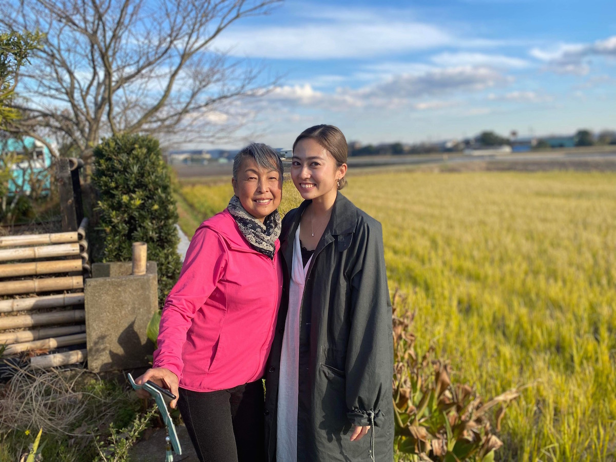 しまむらさんとちなつさんのツーショット