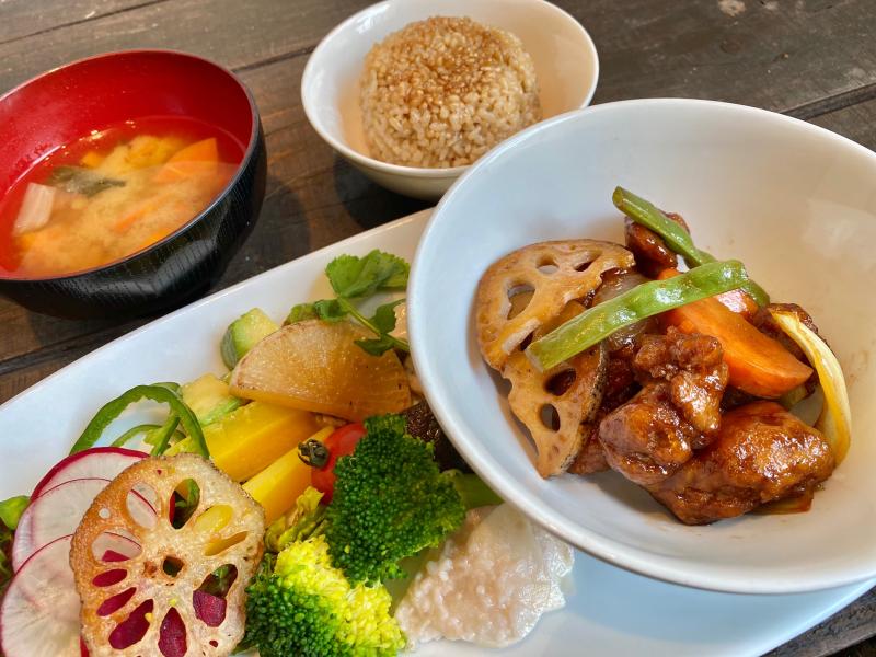 モミノキ ハウス-大豆ミートの甘酢ソースセット