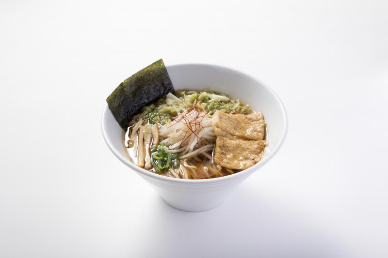 kyushujangara Harajuku-Vegan ramen with heavy soy sauce