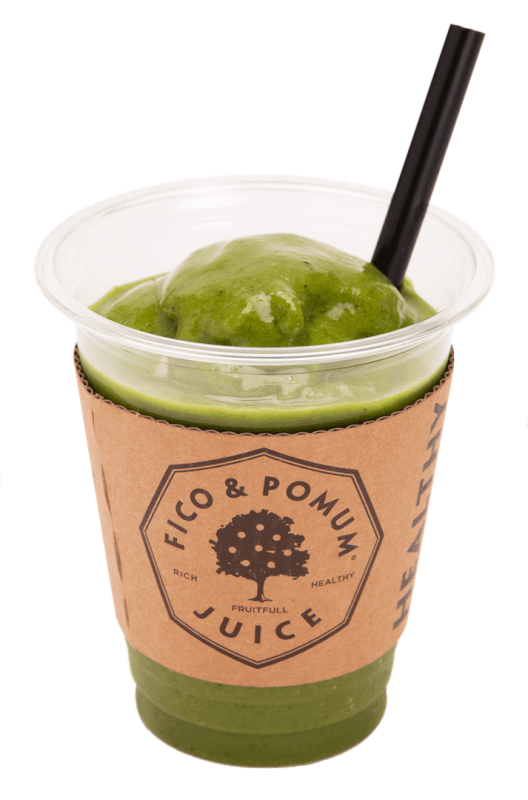 FICO & POMUM JUICE  MARUNOUCHI BLDG.-Kale Green